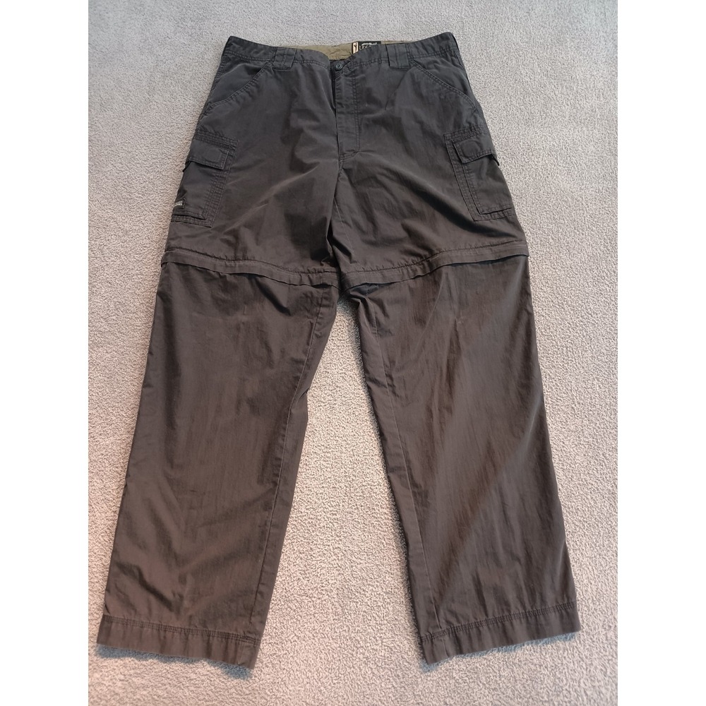 Eddie‎ Bauer Legend 40x34 Men's Zip Off Cargo Hiking Pants
